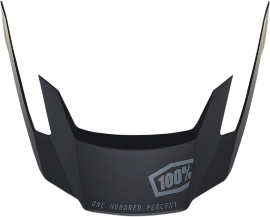 100% Altec Visor - Black - XS/S 89025-00001