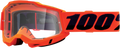 100% Accuri 2 Goggles - Neon Orange - Clear 50013-00004