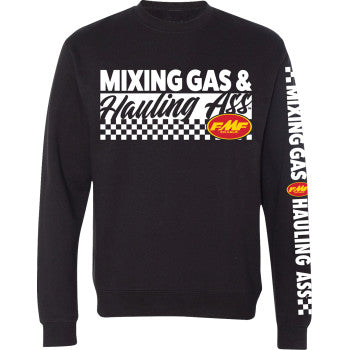 FMF Mixin Crew Fleece - Black - 2XL FA25121901BLK2X