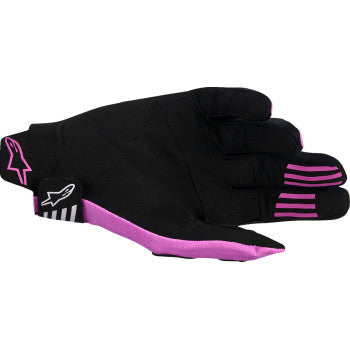 ALPINESTARS Techstar Gloves - Black/Light Gray/Purple - Small 3560125-1568-S