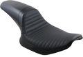 LE PERA Daytona Sport Seat - Basketweave/Pleated - Black L-541BWPT