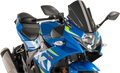 PUIG HI-TECH PARTS Race Windscreen - Carbon - Suzuki 9722C