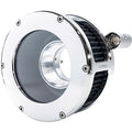 FEULING OIL PUMP CORP. BA Air Cleaner Kit - Chrome/Clear with Black Filter - '93-'99 Evolution Big Twin 5568