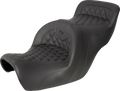 SADDLEMEN Seat - Roadsofa - Without Backrest - Full Lattice Stitch - Black H88-07-182