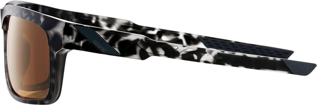 100% Type-S Sunglasses - Black Havana - Bronze 61032-259-73
