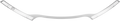 KLOCK WERKS Windshield Trim - KERF - Chrome KWW-01-0608