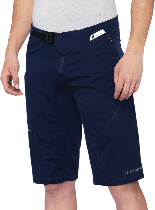 100% Airmatic Shorts - Navy - US 36 40021-00025