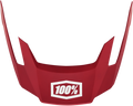 100% Altec Visor - Deep Red - S/M/L/XL 89025-00004