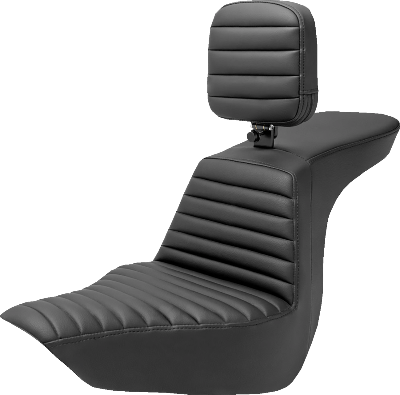 SADDLEMEN Tour Step Up Seat - Rider Backrest - Tuck-n-Roll - FLSB/FXLR '18-'22 818-29-191BR