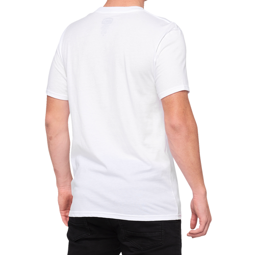 100% Icon T-Shirt - White - Medium 20000-00051