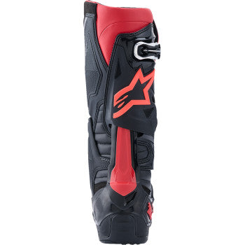 ALPINESTARS Tech 10 Boots - Black/Red - US 8 / EU 42 2010020-13-8