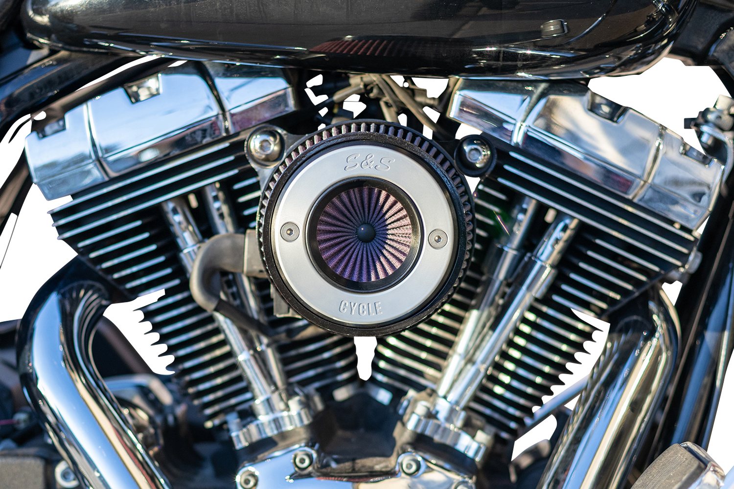 S&S CYCLE Stinger Air Cleaner  Glide /Road King/Softail/Fat Boy6  2008-2017 170-0715A