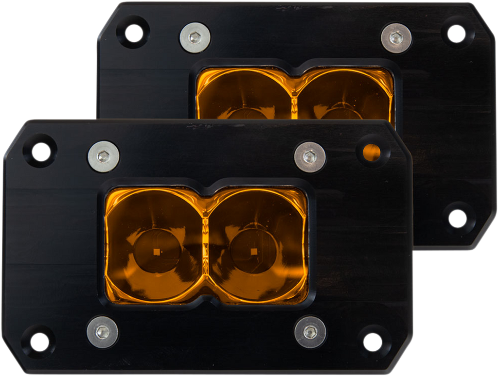 HERETIC LED Light Bar - 2" Flush Mount Pair - Spot LB-6SF02112