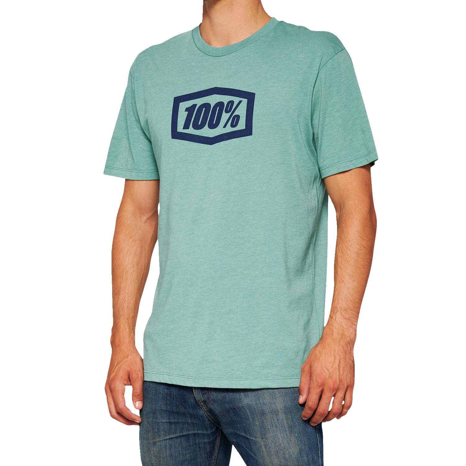 100% Icon T-Shirt - Blue - XL 20000-00038