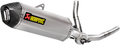 AKRAPOVIC Race Exhaust - Stainless Steel/Titanium V-Strom 650 2017-2024 S-S6R9-WT 1810-2571
