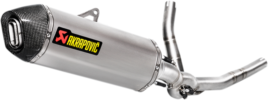 AKRAPOVIC Race Exhaust - Stainless Steel/Titanium V-Strom 650 2017-2023 S-S6R9-WT 1810-2571