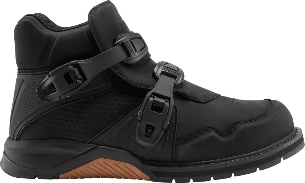 ICON Slabtown Waterproof Boots - Black - Size 12 3403-1313