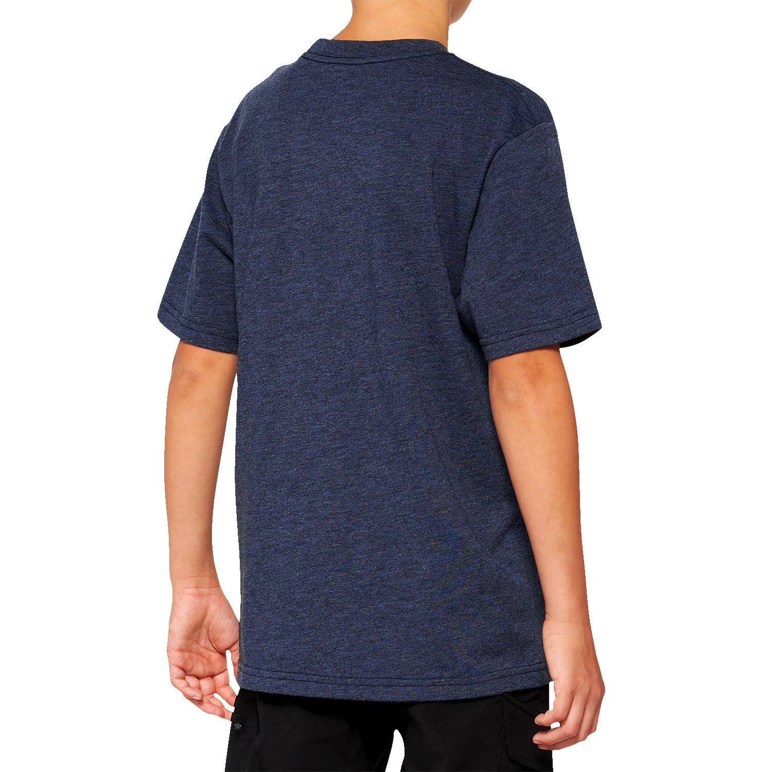 100% Youth Icon T-Shirt - Navy - Large 20001-00014