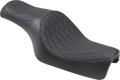 DRAG SPECIALTIES Caballero 2-Up Diamond Seat - '04-'22 XL NO RUBBER BUMPERS 0804-0669
