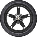 COASTAL MOTO Daytona Rear Wheel - Black (18") | Dunlop AE Tire (180/55B18) PKG-DAY185SB-24ABST