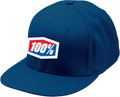 100% Official Flexfit® Hat - Royal Blue - Large/XL 20043-00007