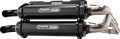 TRINITY RACING Dual Exhaust - Cerakote Black 	RZR RS1 4x4  2018-2022 TR-4166D-C2
