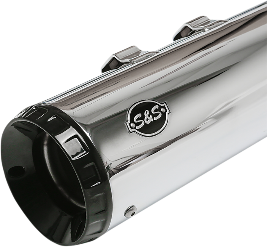 S&S CYCLE GNX Mufflers - 4.5" - Chrome 550-0991