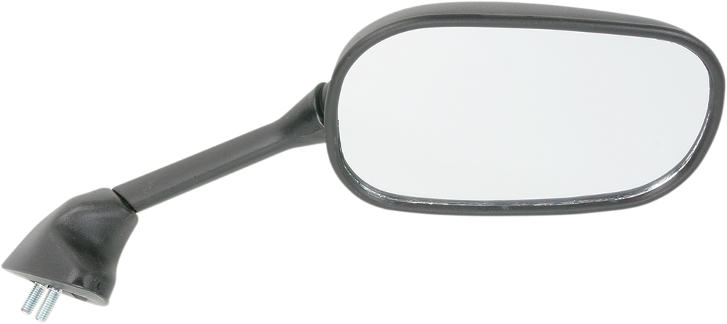 Parts Unlimited Mirror - Black - Right R1-1000-Rh
