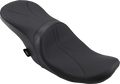 DRAG SPECIALTIES Low Touring Seat - Mild Stitched - Razorback Tanks - FL '10-'22 0801-1075