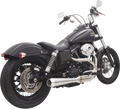 BASSANI XHAUST Road Rage 3 Exhaust - Stainless  1991-2017 Dyna /Fat Bob 1D1SS