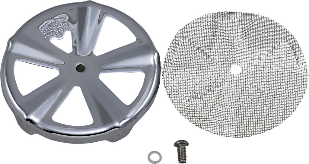 VANCE & HINES VO2 Air Cleaner Insert - Chrome 71017