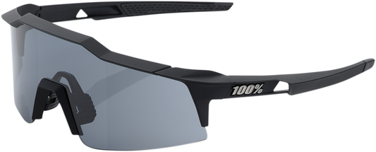 100% Speedcraft XS Sunglasses - Black - Smoke 60009-00000