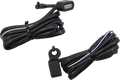 DRAG SPECIALTIES Marker Lights - White/Amber - Black L22-0231DMBE