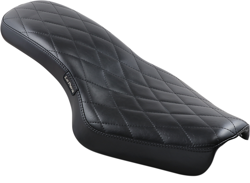 LE PERA Cobra Full-Length Seat - Diamond - Black LK-076DM