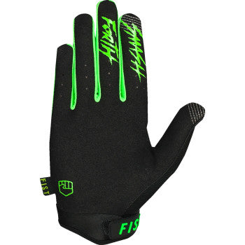 FIST HANDWEAR Strapped Stocker Gloves - Fluoro Green - 2XL F-GS-01129-2XL
