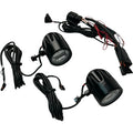 CUSTOM DYNAMICS LED Fog Light - Halo - Black PB-FOG-23-B