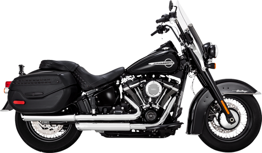 VANCE & HINES 3" Twin Slash Slip-On Muffler - Chrome 16379