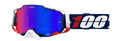 100% Armega Goggles - MX of Nations - HiPER Red/Blue Mirror 50003-00008