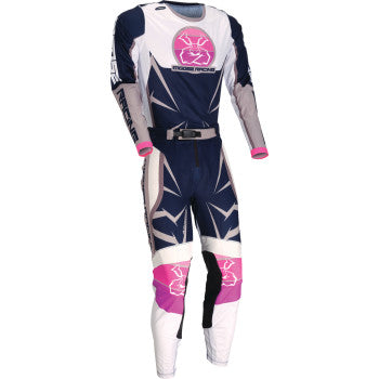 MOOSE RACING Agroid Jersey - Navy/White - Large 2910-8140