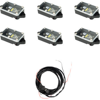 HERETIC Rock Light - Clear - 6 Pack 70023