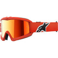 ALPINESTARS GOGGLES Youth Vision Goggle - Corp - Orange - Red Mirror 5140225-480