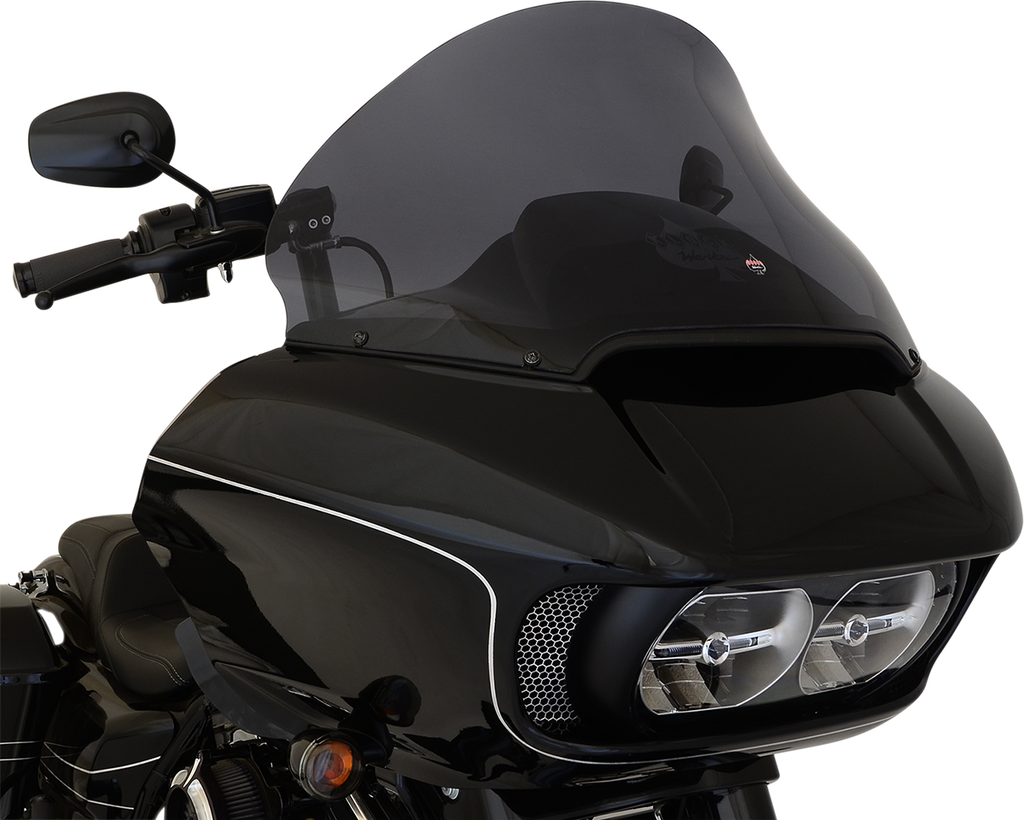 KLOCK WERKS Flare™ Windshield - 15" - Dark Smoke - FLTR KWW-01-0315