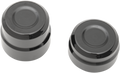 DRAG SPECIALTIES Axle Cap - Rear - Black 0214-0833