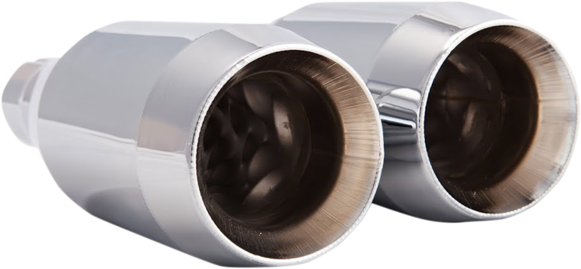 TRASK Slip-On Mufflers - Chrome TM-3042CH