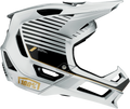 100% Trajecta Helmet - Fidlock - Ranelagh - Silver - Large 80003-00015