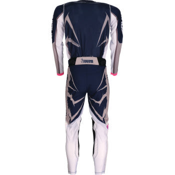 MOOSE RACING Agroid Jersey - Navy/White - Large 2910-8140