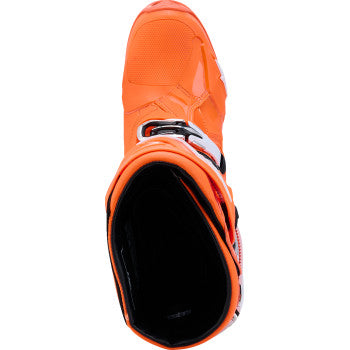 ALPINESTARS Tech 10 Supervented Boots - Fluorescent Orange/Black/White - US 13 / EU 48 2010520-4512-13