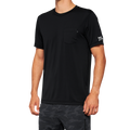 100% Mission Athletic T-Shirt - Black - XL 20014-00003