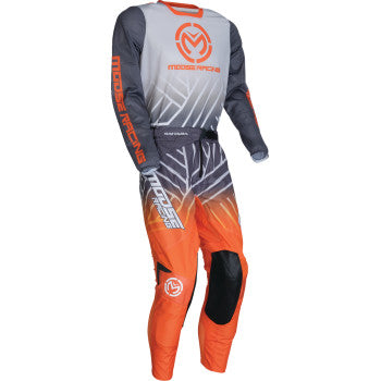 MOOSE RACING Sahara Jersey - Gray/Orange - Small 29107936
