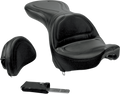 SADDLEMEN Seat - Explorer - With Backrest - Stitched - Black 8852JS